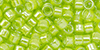 TOHO Aiko (11/0) : Yellow-Lined Lemon Lime