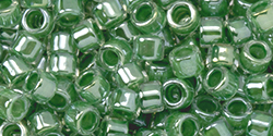 TOHO Aiko (11/0) : Moss-Lined Crystal 50g