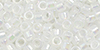 TOHO Aiko (11/0) : Translucent White Rainbow 50g