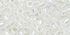 TOHO Aiko (11/0) : Translucent White Rainbow 50g