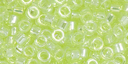 TOHO Aiko (11/0) 4g Pack : Transparent Lemon-Lime Luster