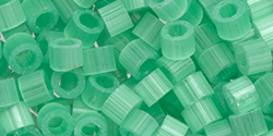 TOHO Aiko (11/0) 4g Pack : Fiber-Optic Beach Glass Green