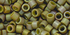 TOHO Aiko (11/0) : Opaque Matte Khaki Rainbow