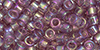 TOHO Aiko (11/0) : Transparent Lt Amethyst Rainbow 50g