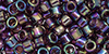 TOHO Aiko (11/0) : Transparent Amethyst Rainbow