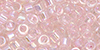 TOHO Aiko (11/0) : Transparent Lt Rosaline Rainbow