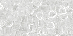 TOHO Aiko (11/0) : Transparent Crystal 50g