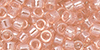 TOHO Aiko (11/0) : Soft Pink-Lined Crystal Luster 50g