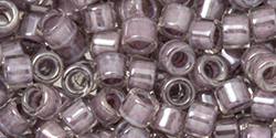 TOHO Aiko (11/0) : Lavender-Lined Crystal 50g