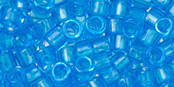 TOHO Aiko (11/0) : Transparent Dark Aquamarine 50g