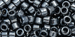 TOHO Aiko (11/0) 4g Pack : Galvanized Dark Hematite