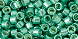 TOHO Aiko (11/0) 4g Pack : Galvanized Green Teal