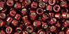 TOHO Aiko (11/0) 4g Pack : Galvanized Brick Red