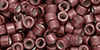 TOHO Aiko (11/0) : Galvanized Matte Burgundy Frost