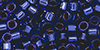 TOHO Aiko (11/0) : Copper-Lined Dark Sapphire
