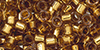 TOHO Aiko (11/0) : Gold-Lined Lt Amethyst