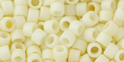 TOHO Aiko (11/0) 4g Pack : Opaque Matte Ivory