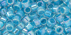 TOHO Aiko (11/0) : Aqua-Lined Crystal Rainbow 50g