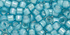 TOHO Aiko (11/0) : White-Lined Lt Aqua