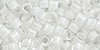 TOHO Aiko (11/0) 4g Pack : Snow-Lined Crystal
