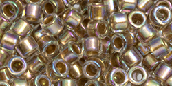 TOHO Aiko (11/0) : Gold-Lined Crystal Rainbow 50g