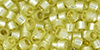 TOHO Aiko (11/0) : PermaFinish - Translucent Silver-Lined Jonquil 50g