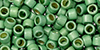 TOHO Aiko (11/0) 4g Pack : PermaFinish Galvanized Matte Mint Green