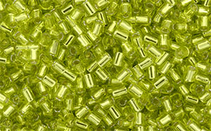 TOHO Bugle #0 (2mm) : Lime Green