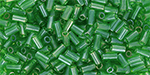 TOHO Bugle #1 (3mm) : Transparent-Lustered Peridot