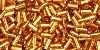 TOHO Bugle #1 (3mm) : Silver-Lined Topaz