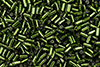 TOHO Bugle #1 (3mm) : Silver-Lined Olivine