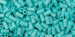 TOHO Bugle #1 (3mm) : Opaque Turquoise