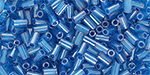 TOHO Bugle #1 (3mm) : Ceylon Denin Blue