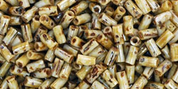 TOHO Bugle #1 (3mm) : HYBRID Opaque Luster - Picasso