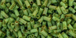 TOHO Bugle #1 (3mm) : HYBRID Sour Apple - Picasso