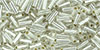 TOHO Bugle 4.5mm : Silver-Lined Crystal
