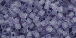 TOHO Cube 1.5mm : Transparent-Frosted Sugar Plum