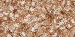 TOHO Cube 1.5mm : Silver-Lined Rosaline