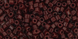 TOHO Cube 1.5mm Tube 2.5" : Opaque Oxblood