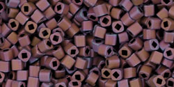 TOHO Cube 1.5mm Tube 2.5" : Matte-Color Mauve Mocha