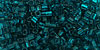 TOHO Cube 1.5mm : Transparent Capri Blue