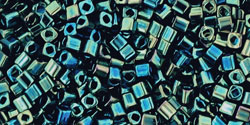 TOHO Cube 1.5mm : Metallic Iris - Green/Brown