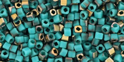 TOHO Cube 1.5mm : HYBRID Apollo - Frosted Turquoise