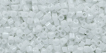TOHO Cube 2mm Tube 2.5" : Opaque-Lustered White