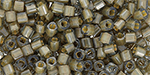 TOHO Cube 2mm : Inside-Color Black Diamond/Orange Creme-Lined