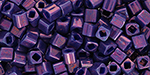 TOHO Cube 3mm : Higher-Metallic Grape