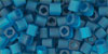 TOHO - Cube 3mm : Transparent Frosted Teal