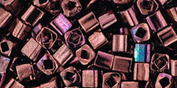 TOHO Cube 3mm : HYBRID Antiqued Metallic Purple