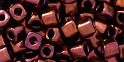 TOHO Cube 4mm Tube 2.5" : Dk Bronze