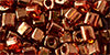 TOHO - Cube 4mm : Gold-Lustered African Sunset